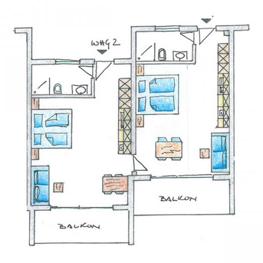 Ferienwohnung Nr. 2 & 3